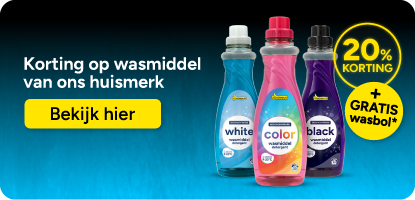 Nieuw: 123schoon huismerk wasmiddel Nieuw: 123schoon huismerk wasmiddel