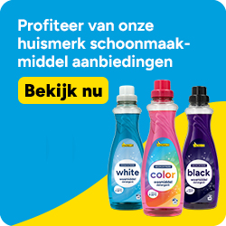 Huismerk schoonmaakmiddelen aanbieding Huismerk schoonmaakmiddelen aanbieding
