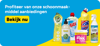 Schoonmaakmiddelen aanbieding Schoonmaakmiddelen aanbieding