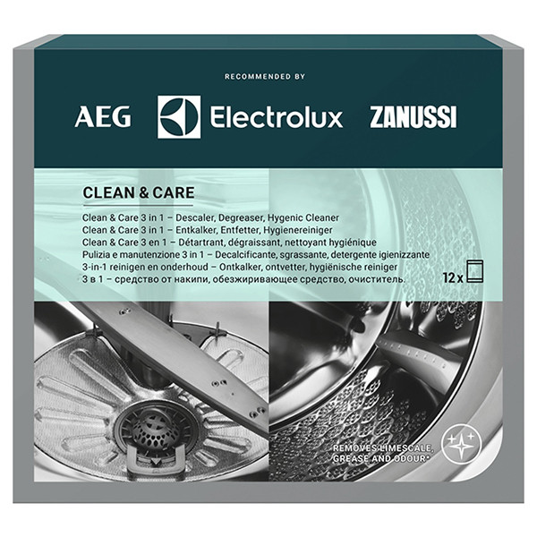 AEG-Electrolux AEG 3-in-1 Vaatwasser- & Wasmachine Reiniger (12 stuks)  SAE05065 - 1