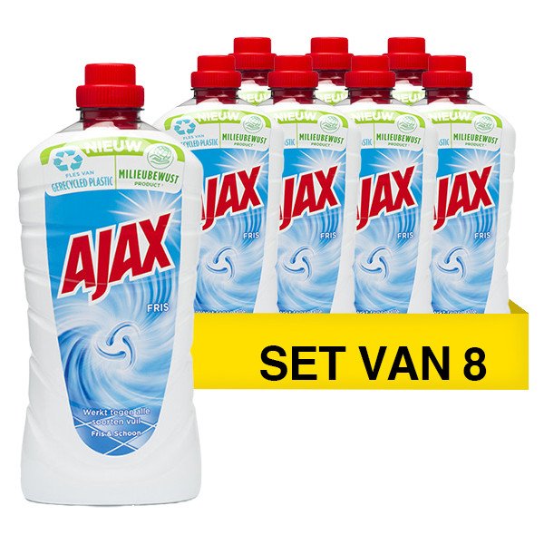 Ajax Aanbieding: 8x Ajax allesreiniger fris (1000 ml)  SAJ00028 - 1