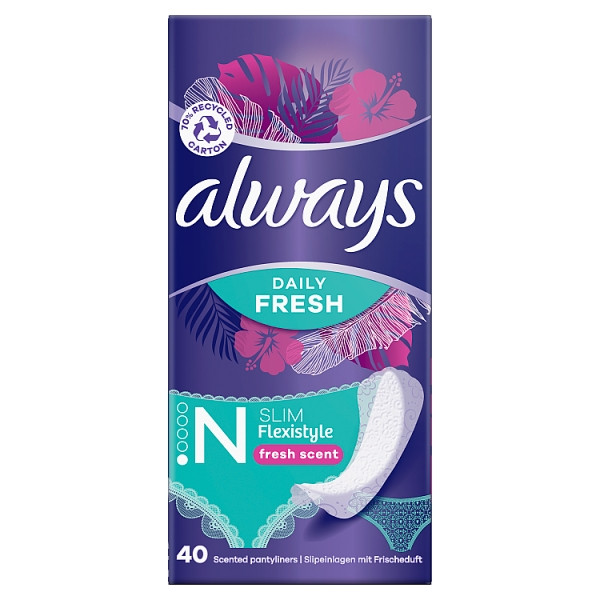 Always Daily Fresh Slim Flexistyle Inlegkruisjes (40 stuks)  SAL01044 - 1