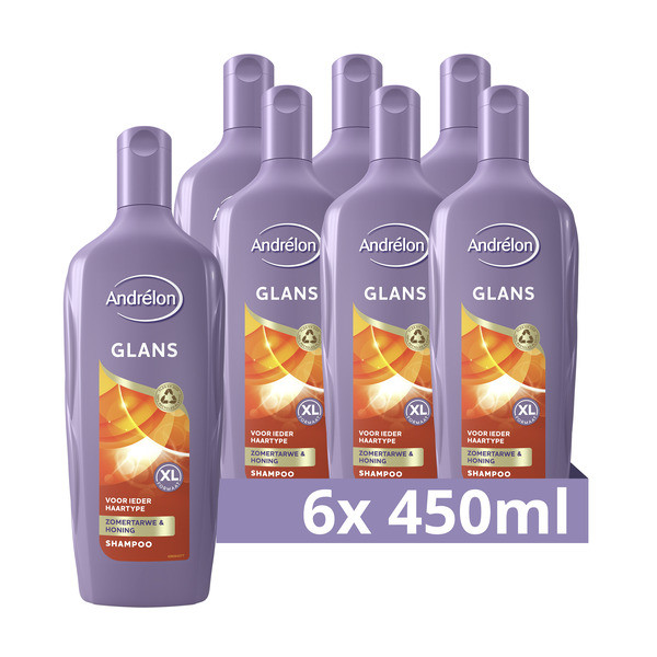 Andrelon Aanbieding: Andrélon Classic Shampoo Glans (6x 450 ml)  SAN00356 - 1