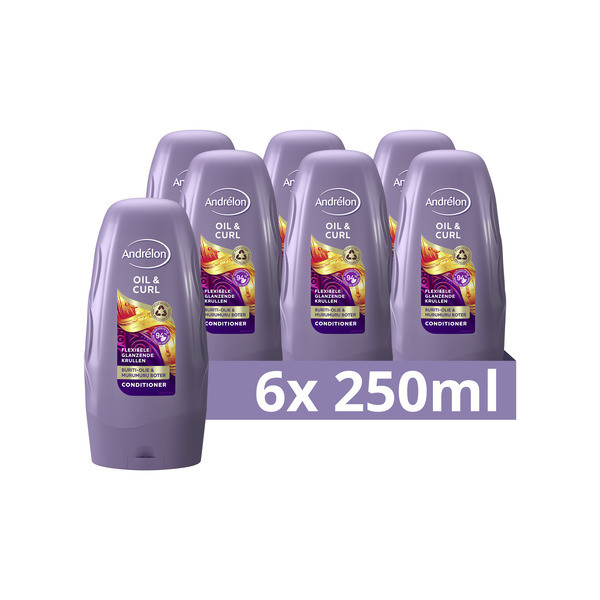 Andrelon Aanbieding: Andrélon Conditioner Oil & Curl (6x 250 ml)  SAN00390 - 1