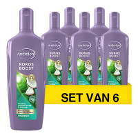 Andrelon Aanbieding: Andrélon Kokos boost shampoo (6x 300 ml)  SAN00340