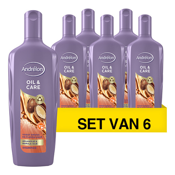 Andrelon Aanbieding: Andrélon Oil & Care shampoo (6x 300 ml)  SAN00346 - 1