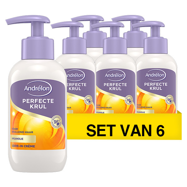 Andrelon Aanbieding: Andrélon Perfecte Krul haarcrème (6x 200 ml)  SAN00344 - 1