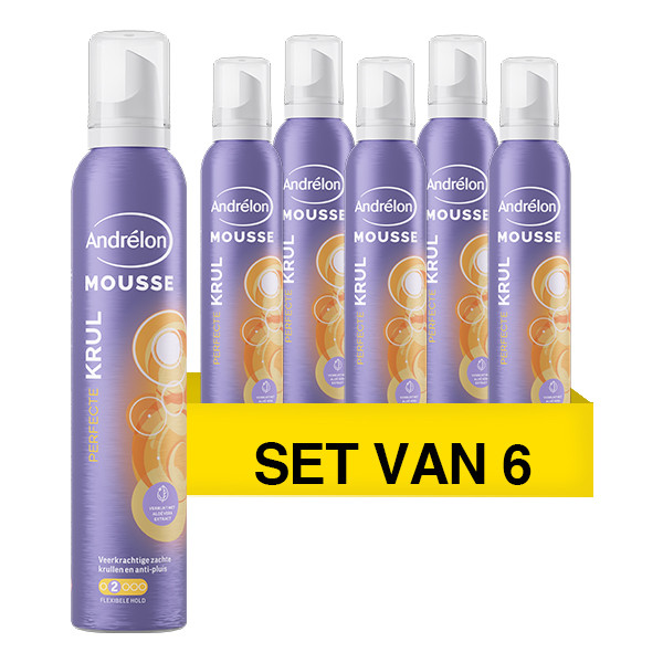 Andrelon Aanbieding: Andrélon Perfecte Krul mousse (6x 200 ml)  SAN00324 - 1