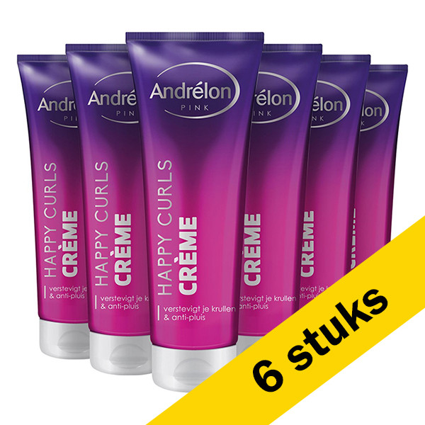 Andrelon Aanbieding: Andrélon Pink Shape Curl Creme (6x 125 ml)  SAN00416 - 1