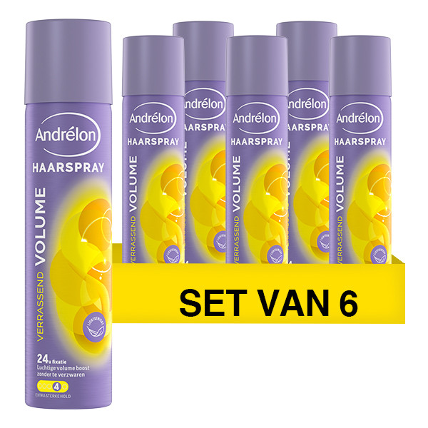 Andrelon Aanbieding: Andrélon Verrassend Volume Haarspray (6x 250 ml)  SAN00325 - 1