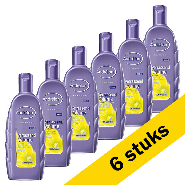 Andrelon Aanbieding: Andrélon Verrassend Volume shampoo (6x 300 ml)  SAN00333 - 1