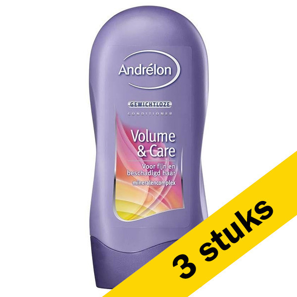 Andrelon Aanbieding: Andrélon Volume & Care conditioner (3x 300 ml)  SAN00153 - 1