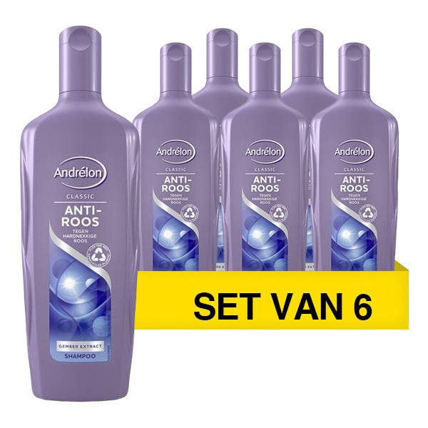 Andrelon Aanbieding: Andrélon classic anti-roos shampoo (6x 300 ml)  SAN00347 - 1