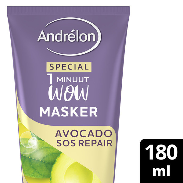 Andrelon Andrélon 1-Minuut Haarmasker Avocado (180 ml)  SAN00401 - 2