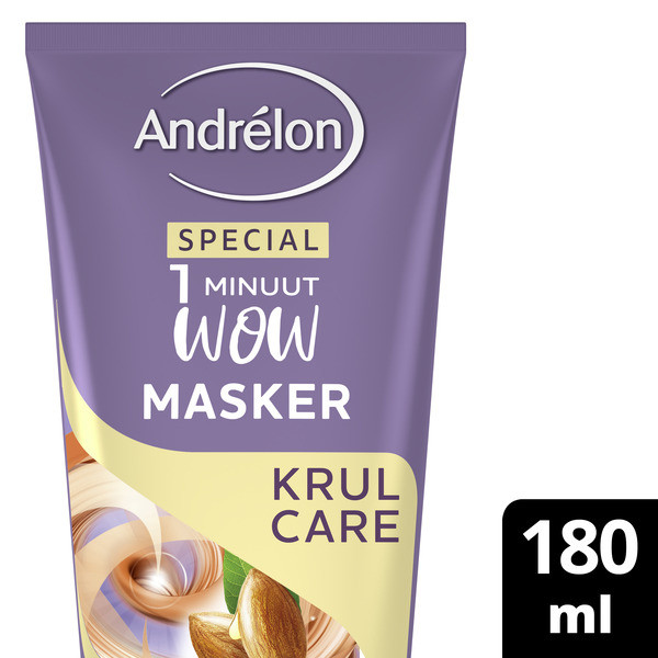 Andrelon Andrélon 1-Minuut Haarmasker Krul Care (180 ml)  SAN00407 - 2