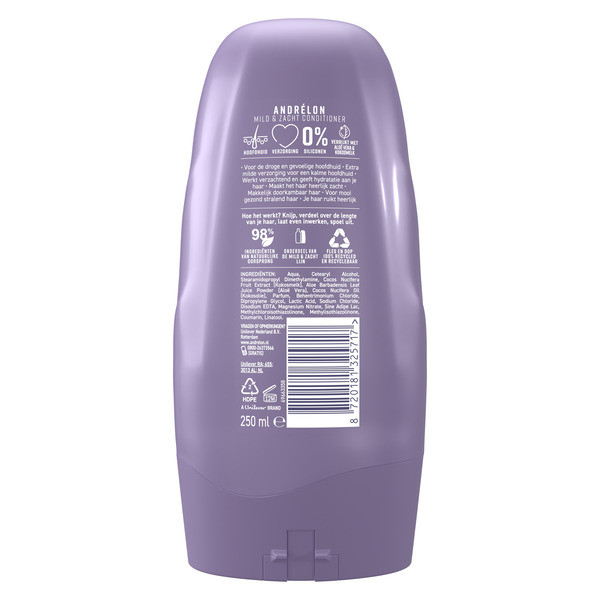 Andrelon Andrélon Mild & Zacht Conditioner (250 ml)  SAN00375 - 3