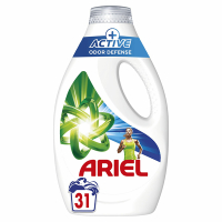 Ariel +Actieve Odor Defense Vloeibaar Wasmiddel 1395 ml (31 Wasbeurten)  SAR05342