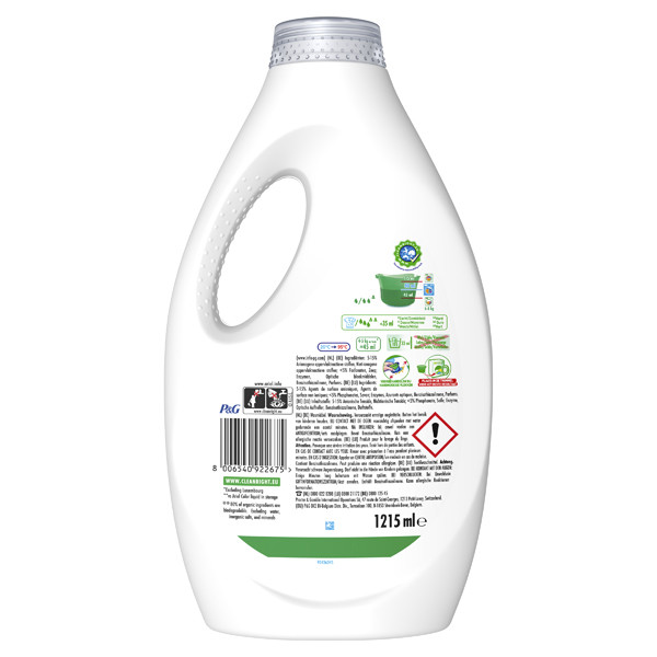 Ariel + Active Geurbestrijding Vloeibaar Wasmiddel 1215 ml  (27 wasbeurten)  SAR05156 - 2