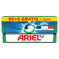 Ariel 3 In 1 Pods Alpine (90+9 gratis wasbeurten)  SAR05406