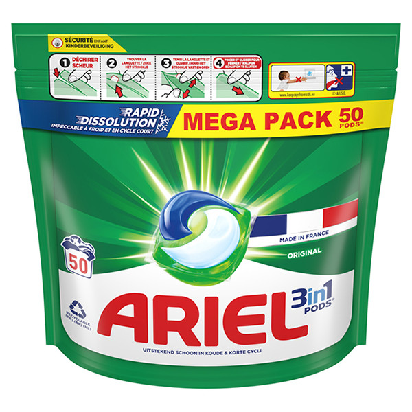 Ariel 3 In 1 Pods Original (50 wasbeurten)  SAR05230 - 1