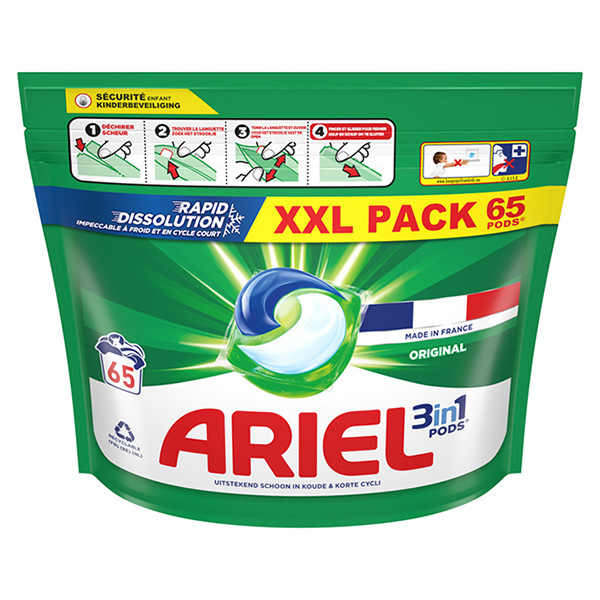 Ariel 3 In 1 Pods Original (65 wasbeurten)  SAR05234 - 1