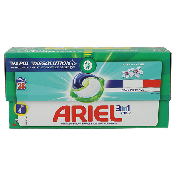 Ariel 3 in 1 pods Morning Dew (28 wasbeurten)  SAR05336 - 1