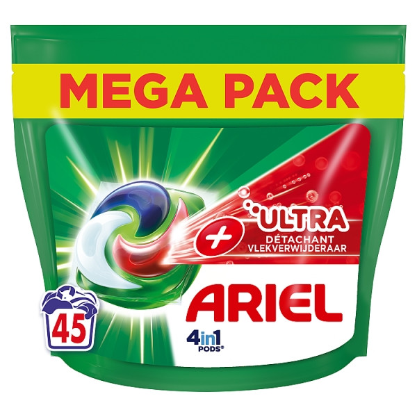 Ariel 4 In 1 Pods Ultra Vlekverwijderaar (45 wasbeurten)  SAR05396 - 5