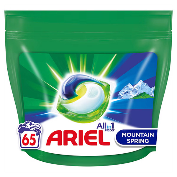 Ariel All In One Pods Mountain Spring (65 wasbeurten)  SAR05400 - 1