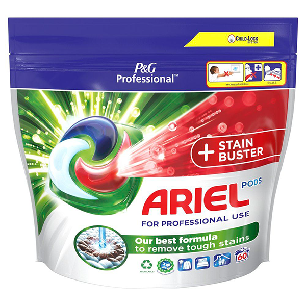Ariel All in 1 pods Professional Stainbuster (60 wasbeurten)  SAR05252 - 1