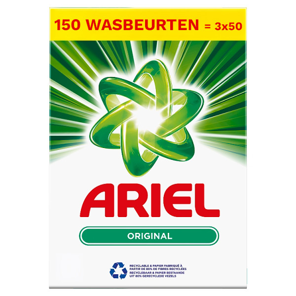 Ariel Original Waspoeder (3 kilo - 50 Wasbeurten)  SAR05328 - 1