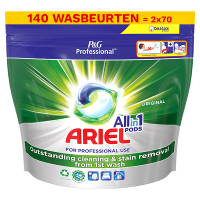 Ariel Professional Aanbieding: Ariel All in 1 pods Professional Regular (2 zakken - 140 wasbeurten)  SAR05213