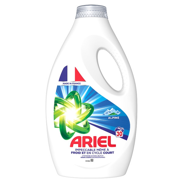 Ariel Vloeibaar Wasmiddel Alpine 1350 ml (30 Wasbeurten)  SAR05346 - 1