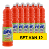 Aanbieding: Asevi vloerreiniger Orange (12 flessen - 1 liter)