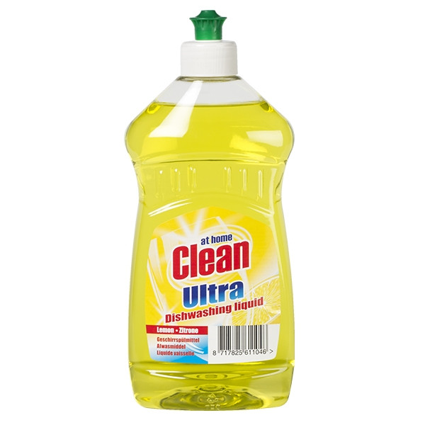 At Home Clean Afwasmiddel Lemon (500 ml)  SDR00134 - 1