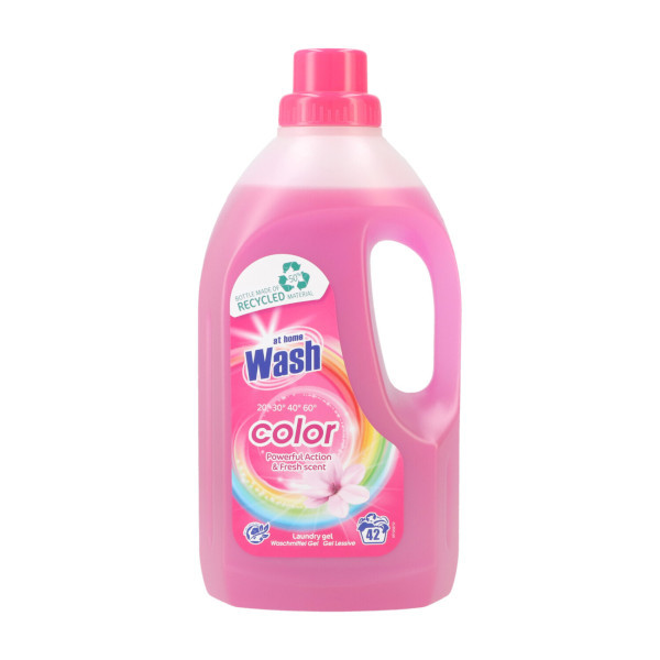 At Home Color vloeibaar wasmiddel 1,5 liter (42 wasbeurten)  SAT00078 - 1