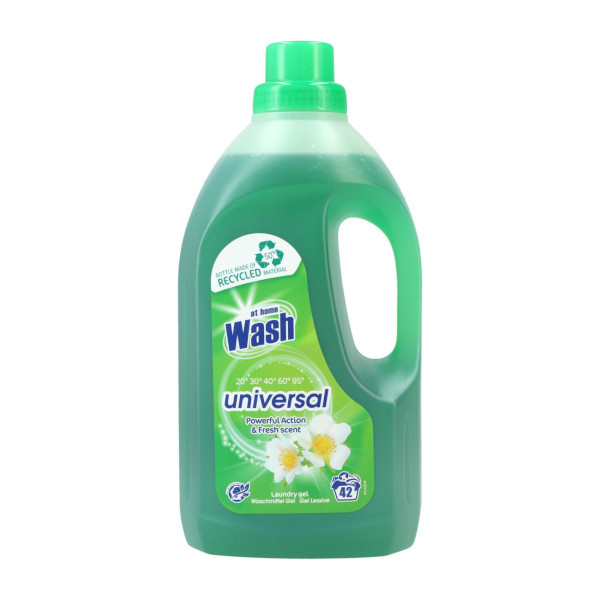 At Home Vloeibaar Wasmiddel Universeel 1,5 Liter (42 wasbeurten)  SAT00076 - 1