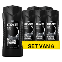 Axe Aanbieding: Axe Black Douchegel (6 flessen - 400 ml)  SAX00236