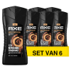 Aanbieding: Axe Dark Temptation douchegel (6x 250 ml)