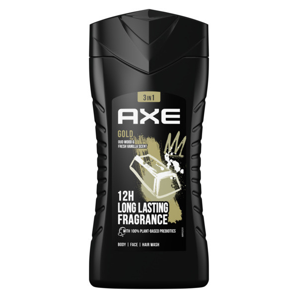 Axe Gold Oudwood & Vanilla Douchegel (250 ml)  SAX00204 - 1