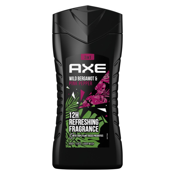 Axe Wild Fresh Bergamot & Pink Pepper Douchegel (250 ml)  SAX00206 - 1