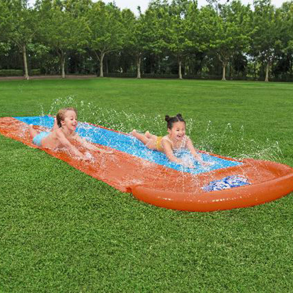 Bestway opblaasbare waterglijbaan H2OGO | Dubbel | 488 cm  SBE02005 - 7