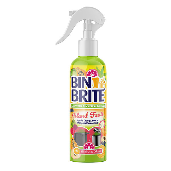 Bin Brite vuilnisbak verfrisser spray | Island fruit (400 ml)  SBI00185 - 1