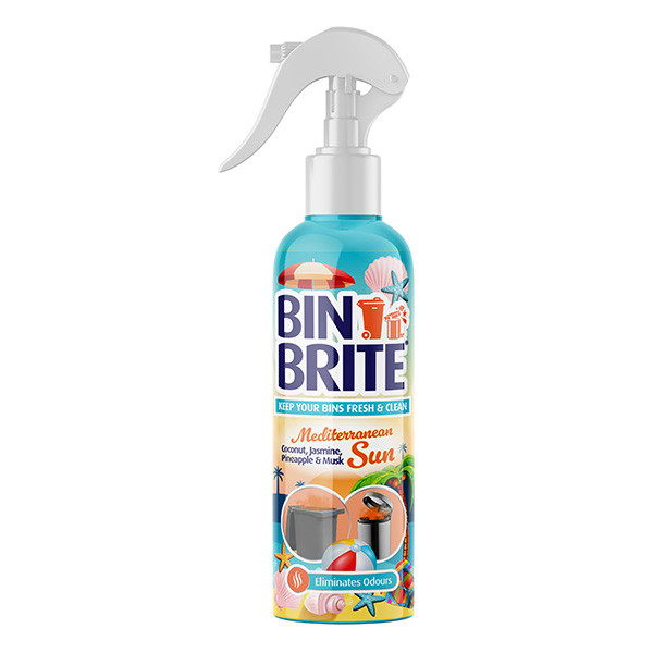 Bin Brite vuilnisbak verfrisser spray | Mediterranean sun (400 ml)  SBI00184 - 1