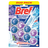 Bref Toiletblok Power Activ Lavendel (2 x 50 gram)  SBR00086