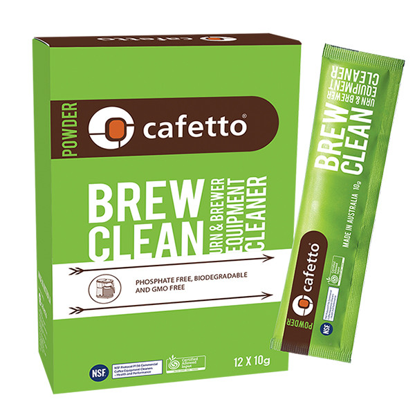 Cafetto Brew Clean (12 zakjes x 10 gram)  SCA00059 - 1