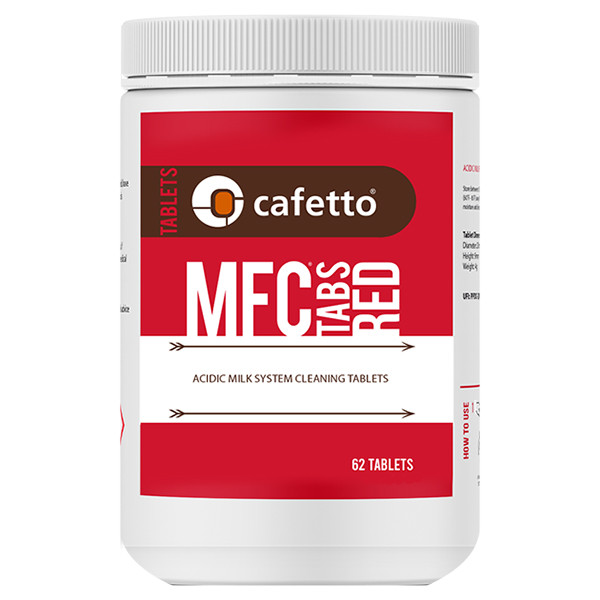 Cafetto MFC Red Tabs Reinigingstabletten (62 tabletten - 9,0 gram)  SCA00038 - 1