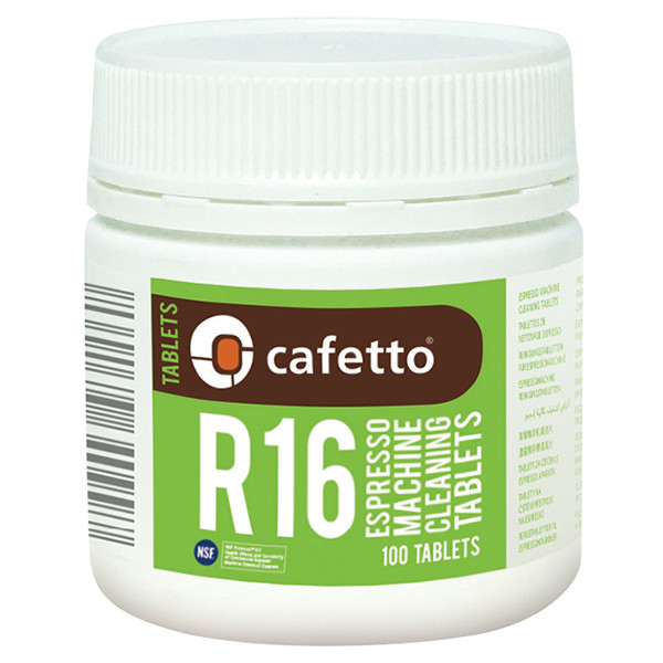 Cafetto R16 Tablets Reinigingstabletten (100 tabletten - 1,4 g)  SCA00033 - 1