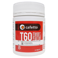 Cafetto T60 Tablets Espressomachine Reinigingstabletten (31 tabletten - 6,0 gram)  SCA00030