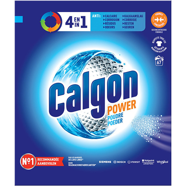 Calgon Power 4in1 Wasmachinereiniger Poeder 1,675kg (67 doseringen)  SCA05011 - 1