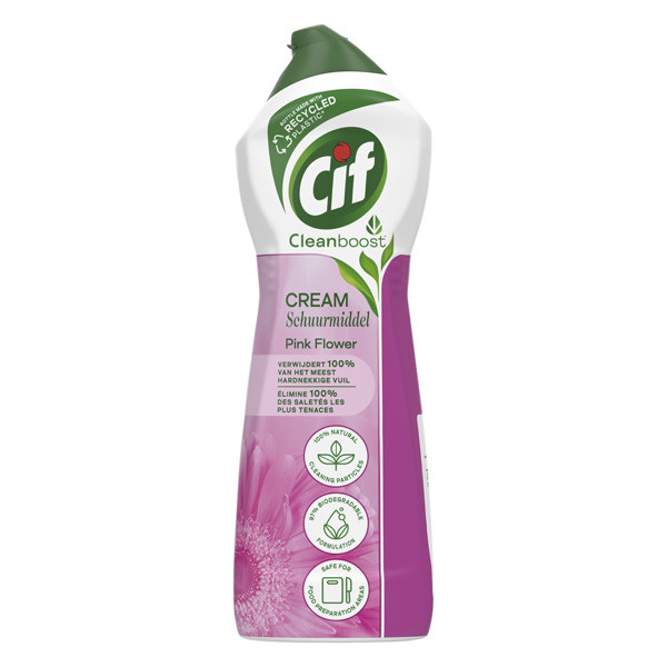 Cif Cream Schuurmiddel Pink Flower (750 ml)  SCI00119 - 1